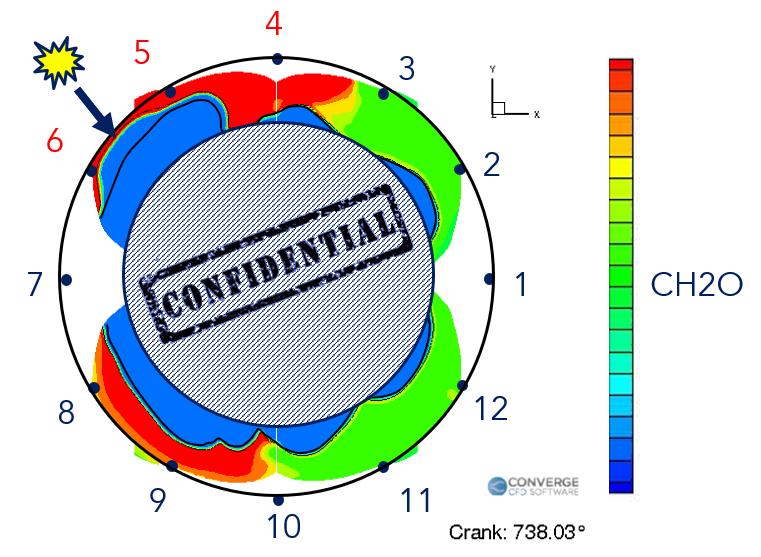 Combustion and knock modelling in a TJI engine presented at the CONVERGE Conference