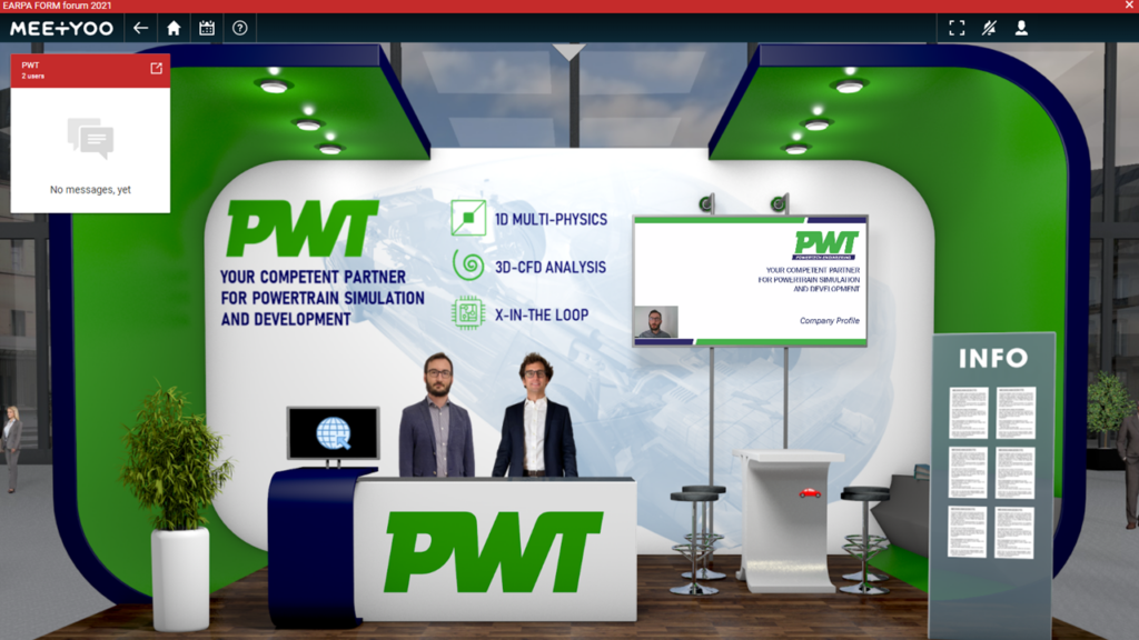 PWT will be at the EARPA FORM Forum